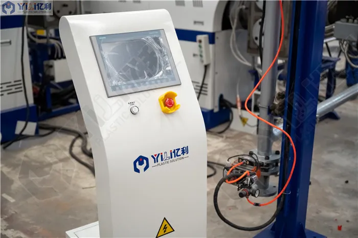 PLC touch screen control