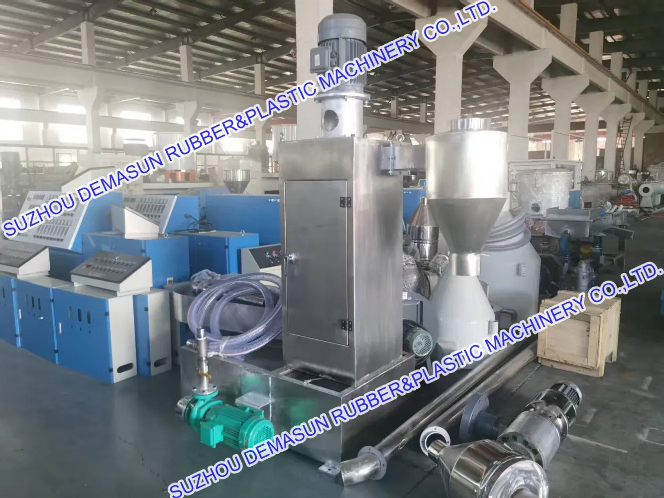 Durable LLDPE HDPE PVC Granule Production Machine Plastic Granule Making Machine Pelletizing Machine