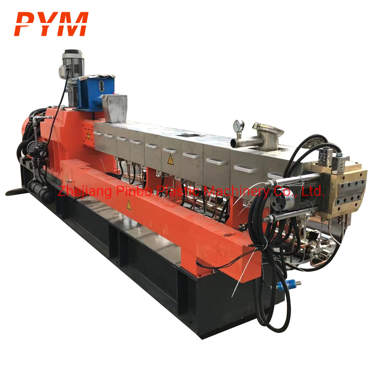 PP PE PA Single Screw Pelletizing Extruder Pelletizer Line Double Stage Plas Granulators Waste Plastic Recycling Machine