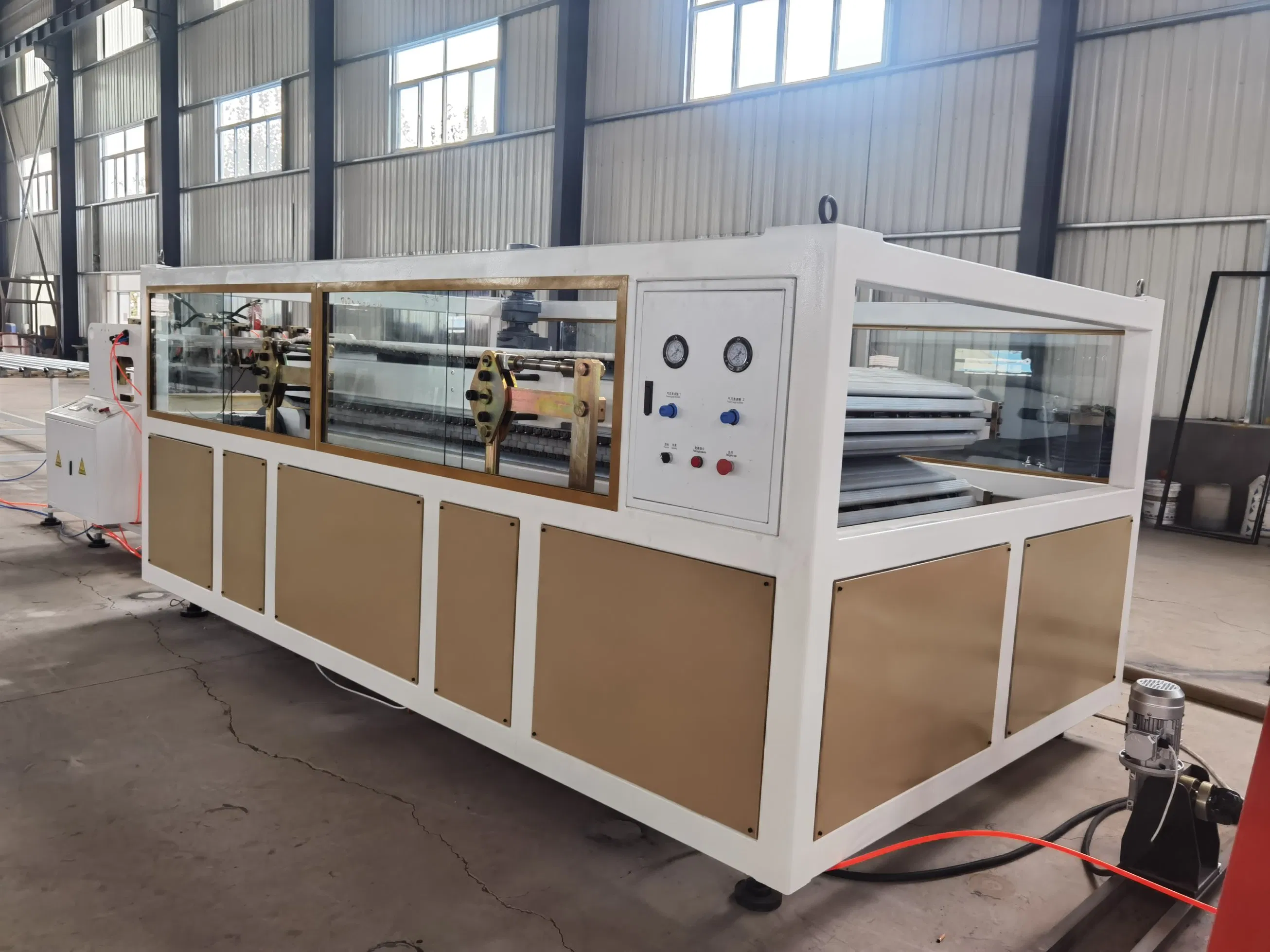 WPC PVC Plastic Door Panel Extrusion Window Frame Architrave Making Machine