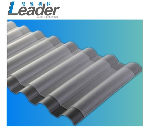 Pet Corrugated Transparent Extruder Pet Roofing Sheet Machine - Plastic Extruders