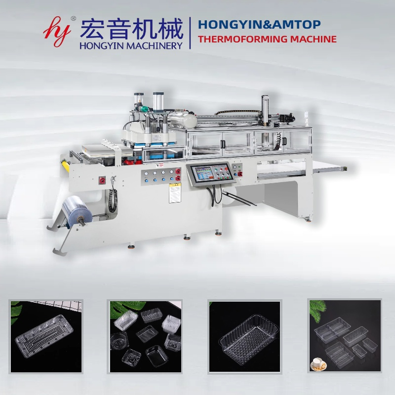 Fully Automatic Plastic OPS/Pet Plastic Thermoforming Machine