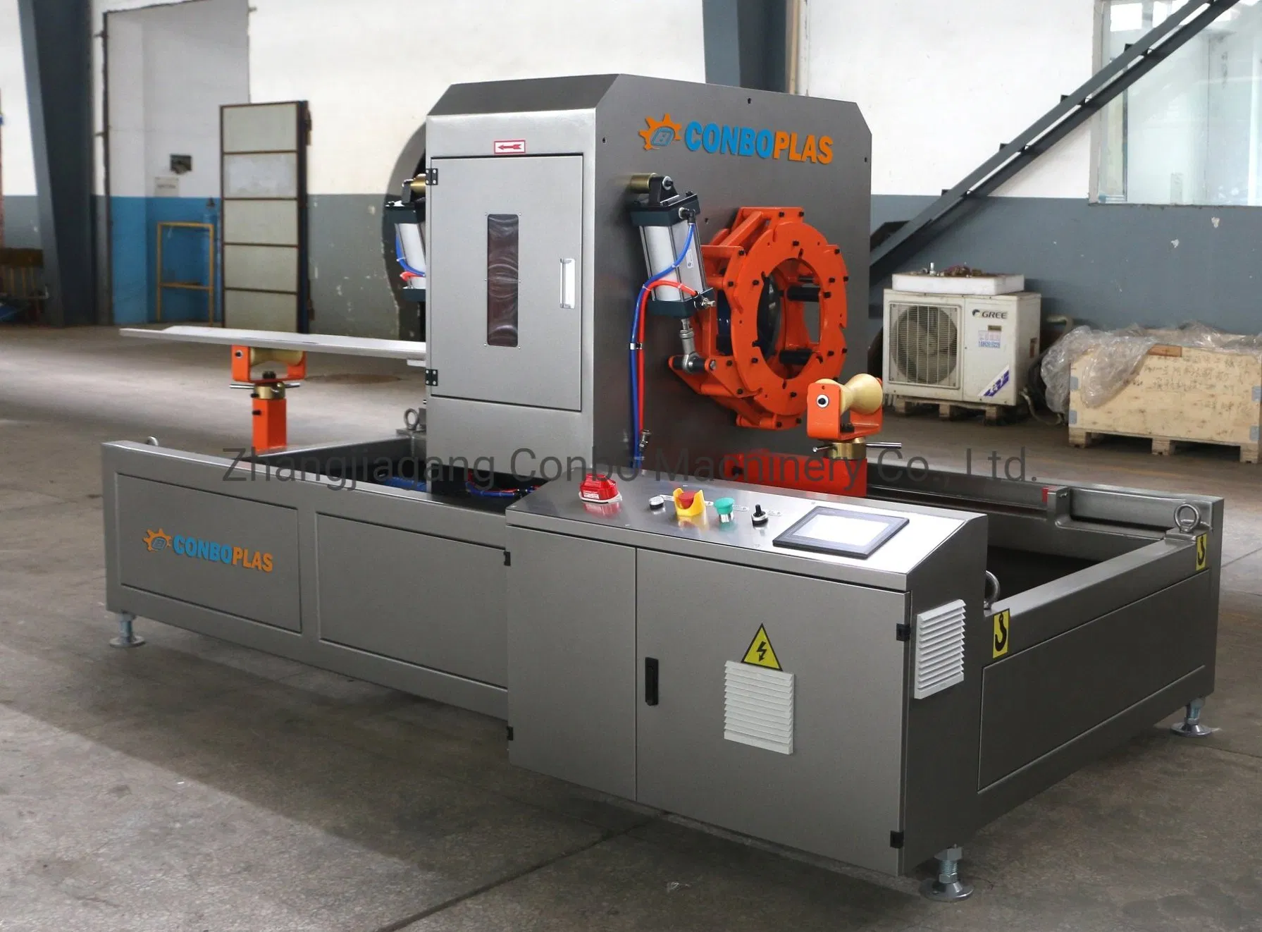 Plastic Twin Double Screw Extruder Electrical Conduit Water Supply Drainage Sewer UPVC CPVC PVC Plumbing Hose Tube Pipe Production Extrusion Making Machine