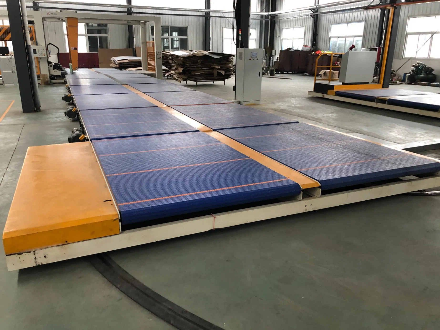Automated Box Cartoning Machine Modular Plastic Conveyor Conveyor System