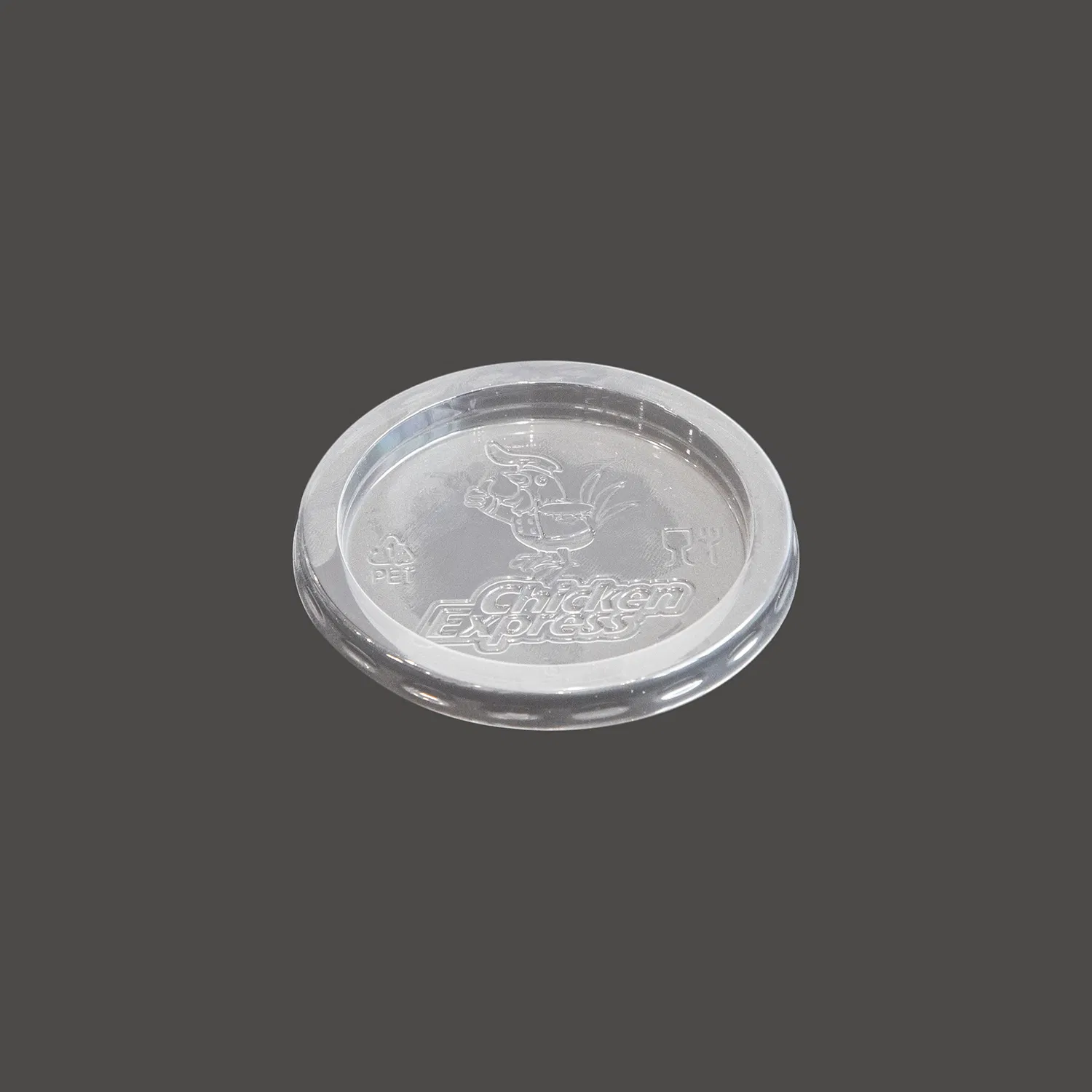 Automatic Pet Direct Drink Plastic Cup Lid Thermoforming Machine Container Disposable Coffee Cover Making Machine