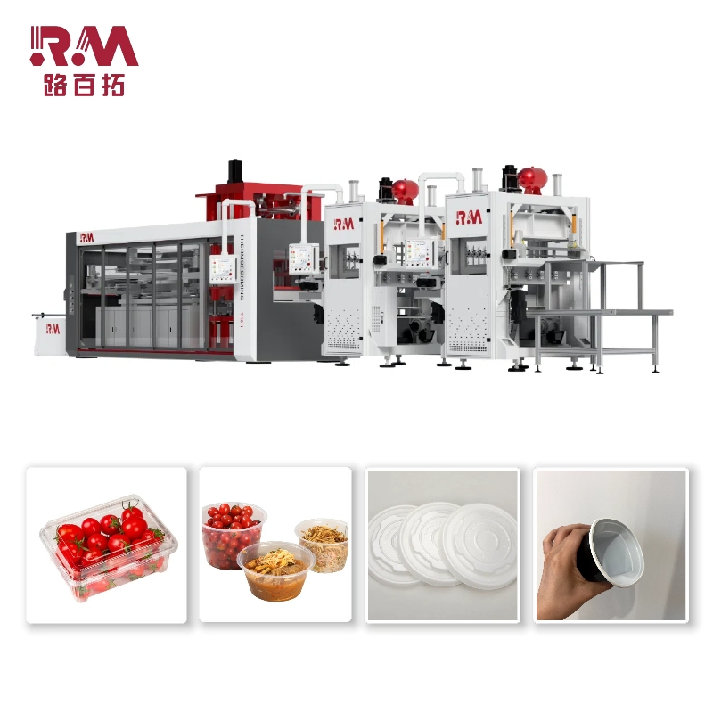 Thermoforming Machine for Disposable Plastic Coffee Cup Lids