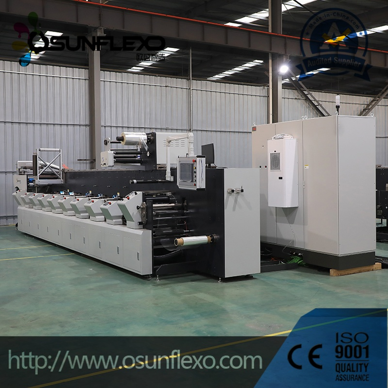 1-15 Colors Double Servo Mortor Flexo Printing Machine for Plastic Film/ Paper/ Label