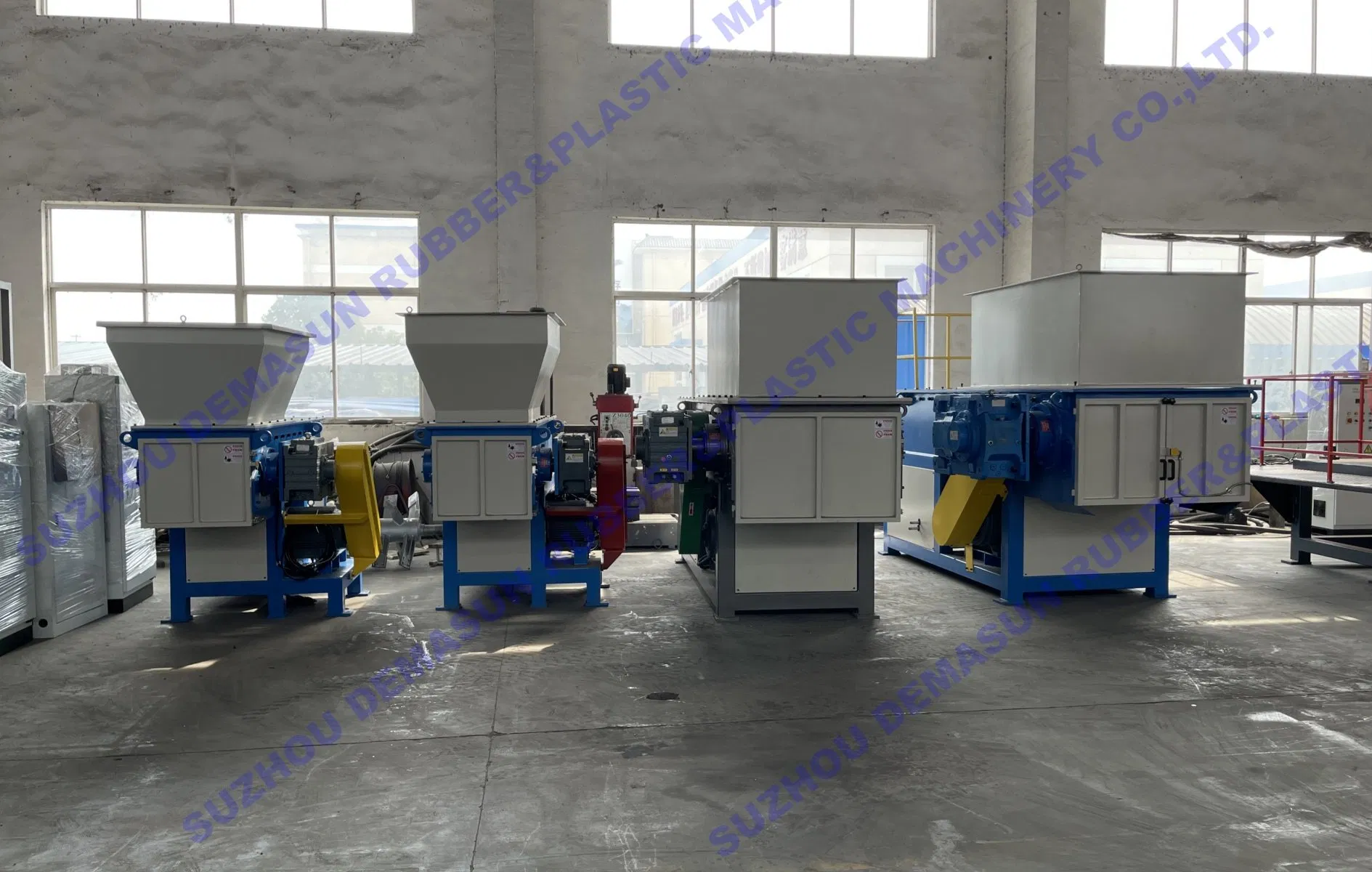 Stronger Single/Double Shaft Shredder Machine for Rigid Plastic Recycling