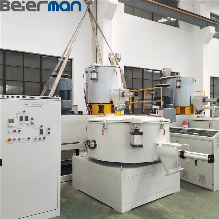 Pakistan Popular 800/1600 Vertical PVC Hot&Cool Plastic Mixing Machine for Sale