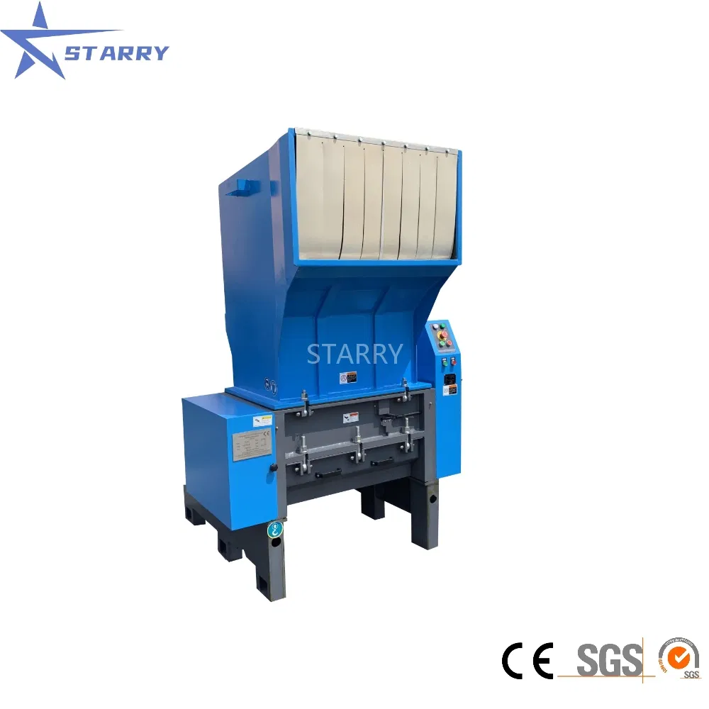 PE PP PVC Pet Bottle Fabric Hard Waste Scrap Pallet Plastic Crushing Machine Prices Industrial Plastic Recycling Shredder Plastic Crusher