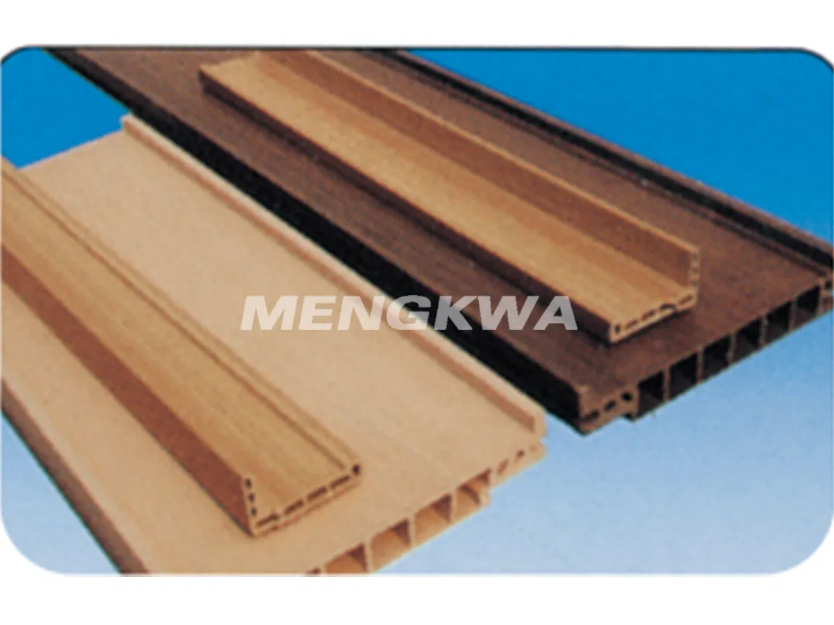 PVC Window Profile Production Line Conical Twin Screw Extruder Plastic Extruder