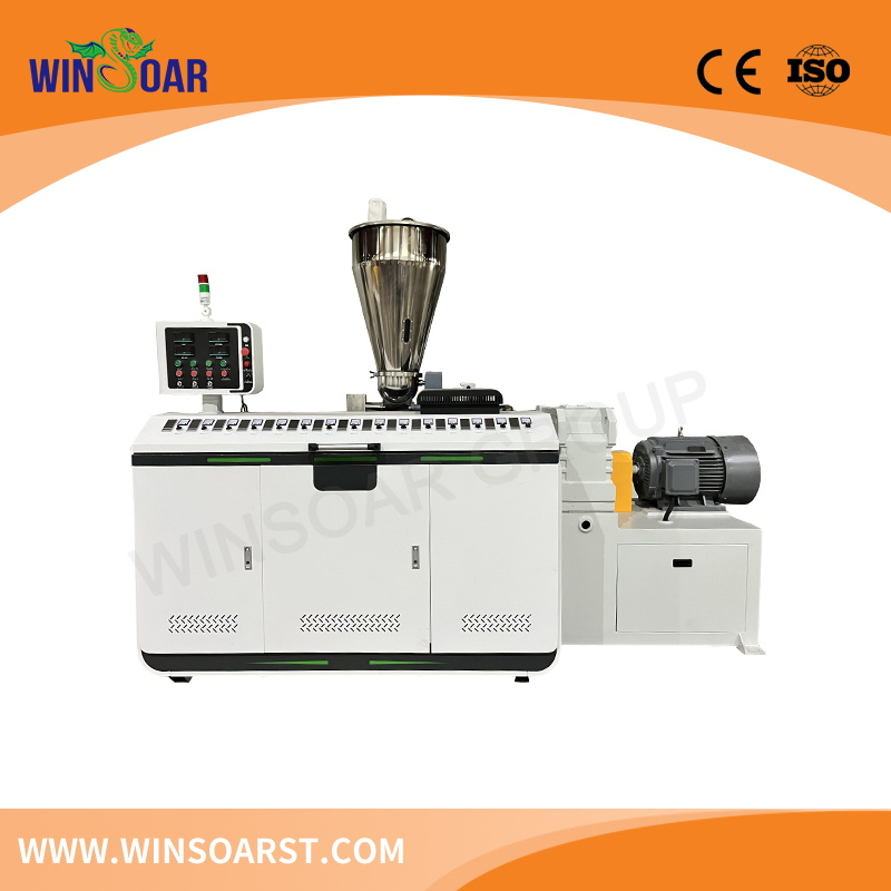 Plastic PVC/CPVC/UPVC Water&amp; Electric Conduit Pipe/Tube (extruder, haul off, cutting winding, belling) Extrusion/Extruding Making Production Line Machine