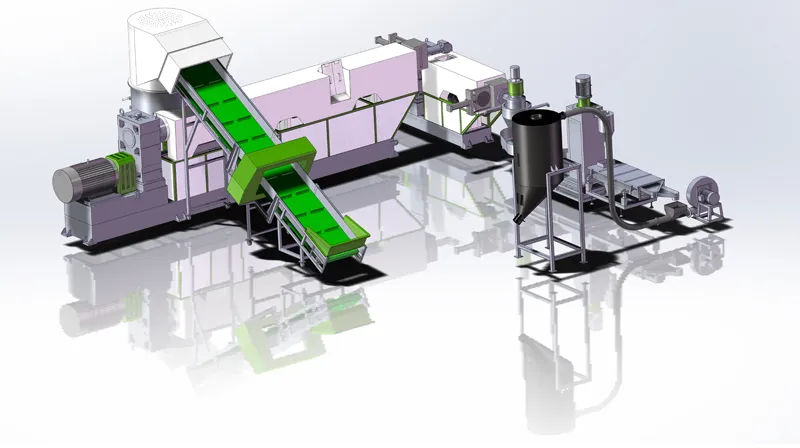 Plastic Granulator Line