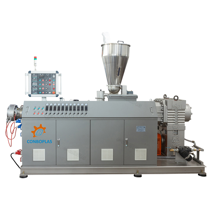 Plastic Compounding PVC Hot Cutting Granules Pellets Recycling Machine
