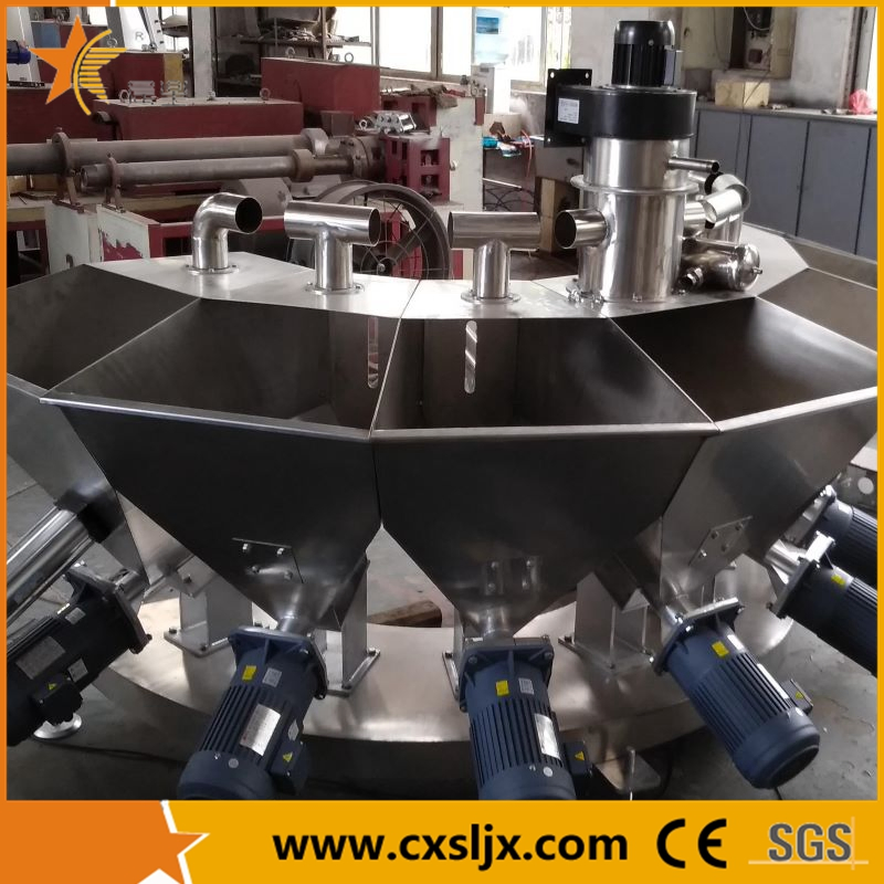 Auto Plastic Compounding Weighing Mixing Machine/Small Additive Dosing Batching Weighing Machine