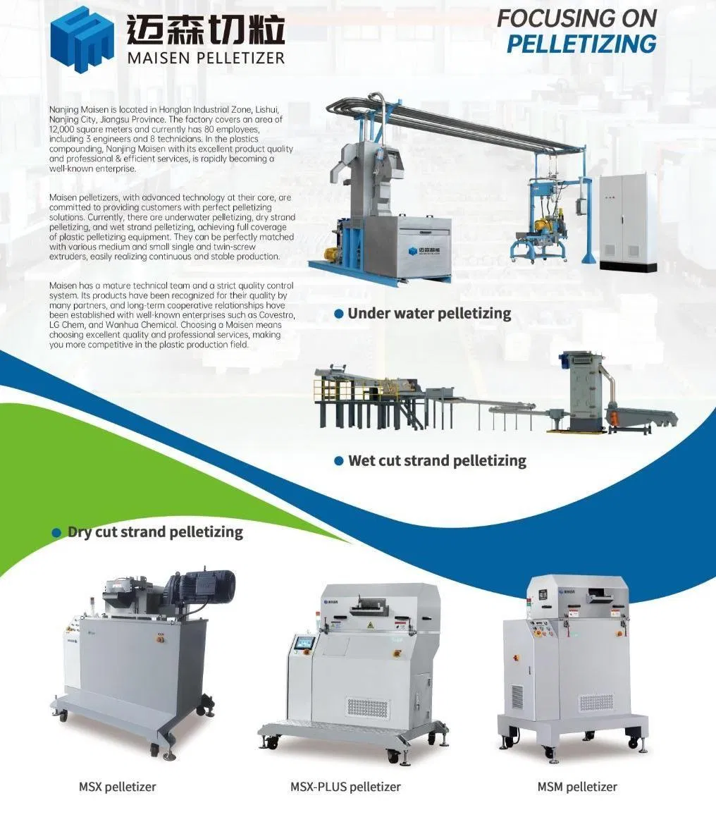 Low-Noise Direct Plastic Pelletizing Machine