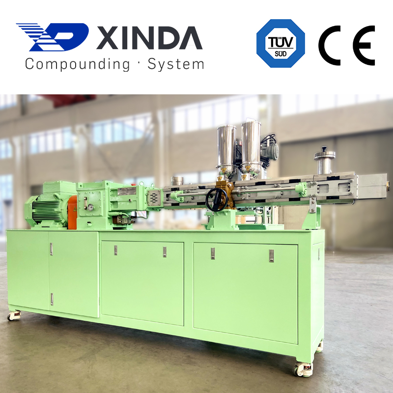 Color Filler Masterbatch Cable Compounds Plastic Granulator Industrial Machinery Twin Screw Extruder Pellet Machine