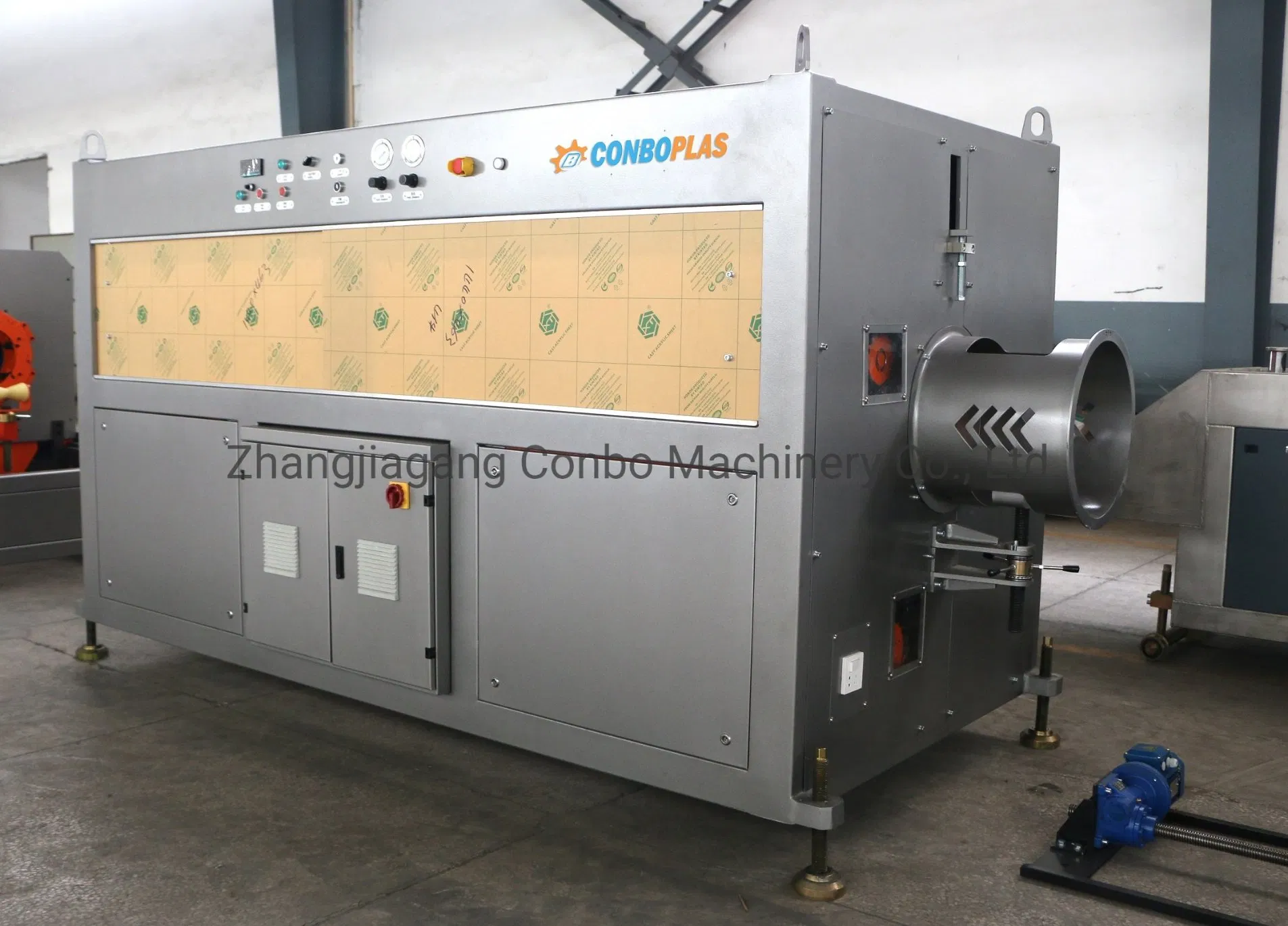 Plastic Twin Double Screw Extruder Electrical Conduit Water Supply Drainage Sewer UPVC CPVC PVC Plumbing Hose Tube Pipe Production Extrusion Making Machine