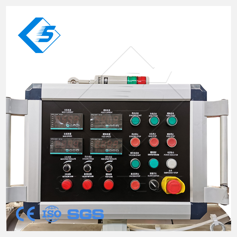 Sino-Tech Plastic Processing Machinery Twin Screw Extruder for Plastic Profile Production