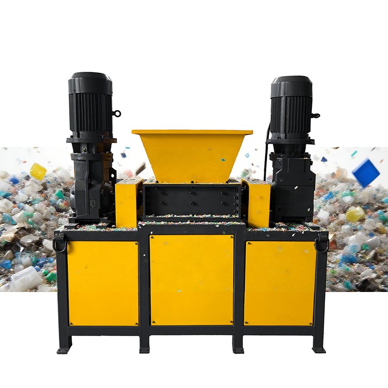 Automatic Plastic Wood Metal Paper Waste Shredder Machine Plastic Bottles Recycling Mini PCB Shredder Machine for Sale