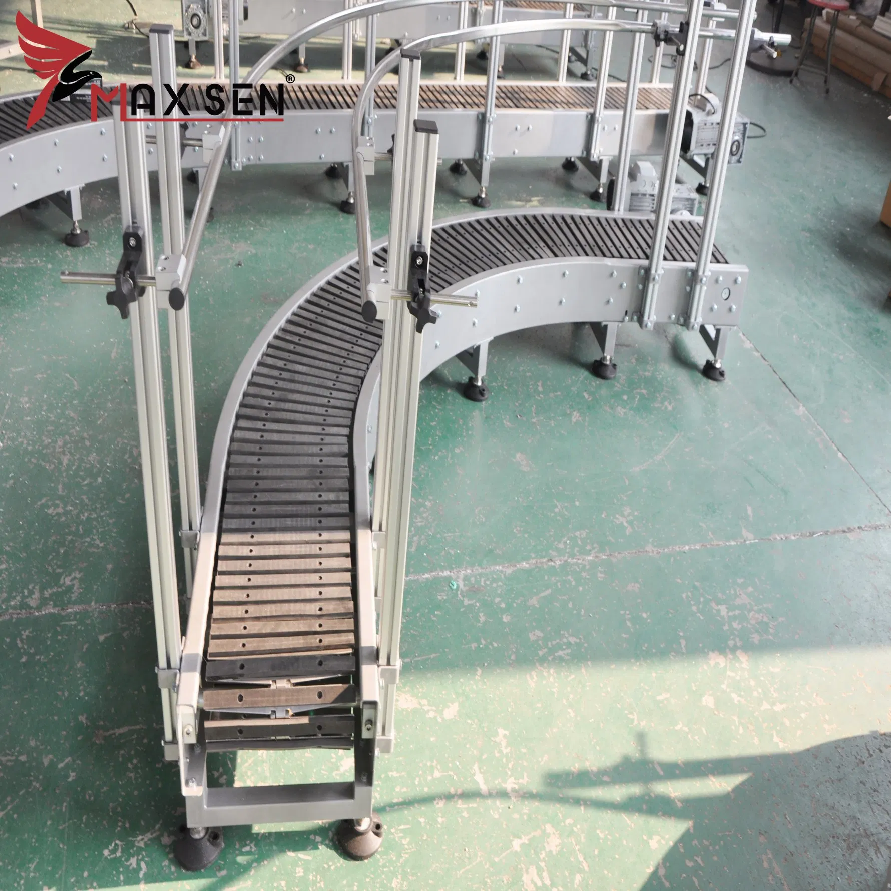 Plastic Top Chain Conveyor System for Chemical Industry From China Manufacture