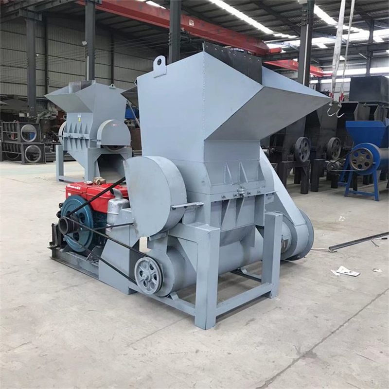 a Large Soft Plastic Noiseless Crusher Diesel Power Plastic Block Crusher Machine