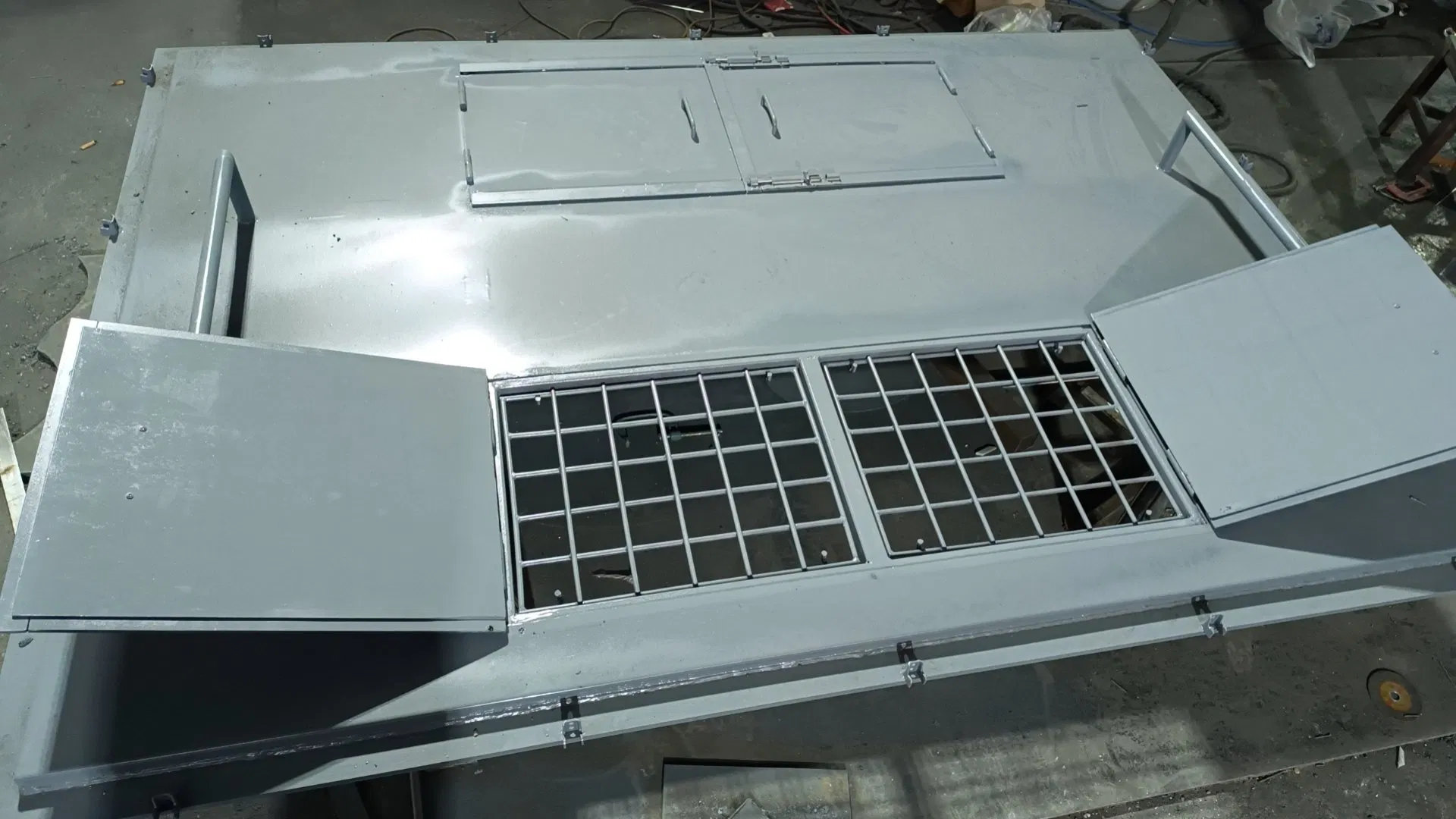 Polyc Powder Liquid Horizontal Ribbon Mixer Machine for Paint Coating Plastic Powder