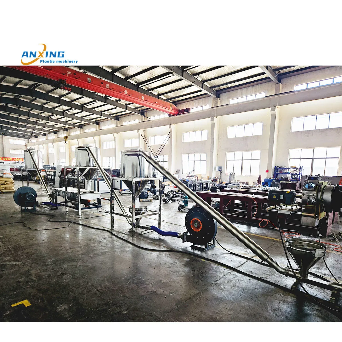 1ton/H 92/188 PVC Granules Making Machine Plastic Hard and Soft Pellets Extruder Machine PVC Granulating and Pelletizing Machine Manufacturing Plant