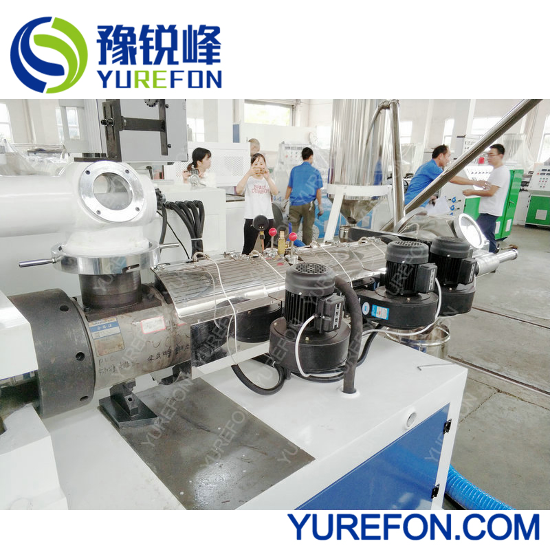 Factory Prices Plastic Compounding Hot Cutting PVC Granules Pellets Extruder Making Machines