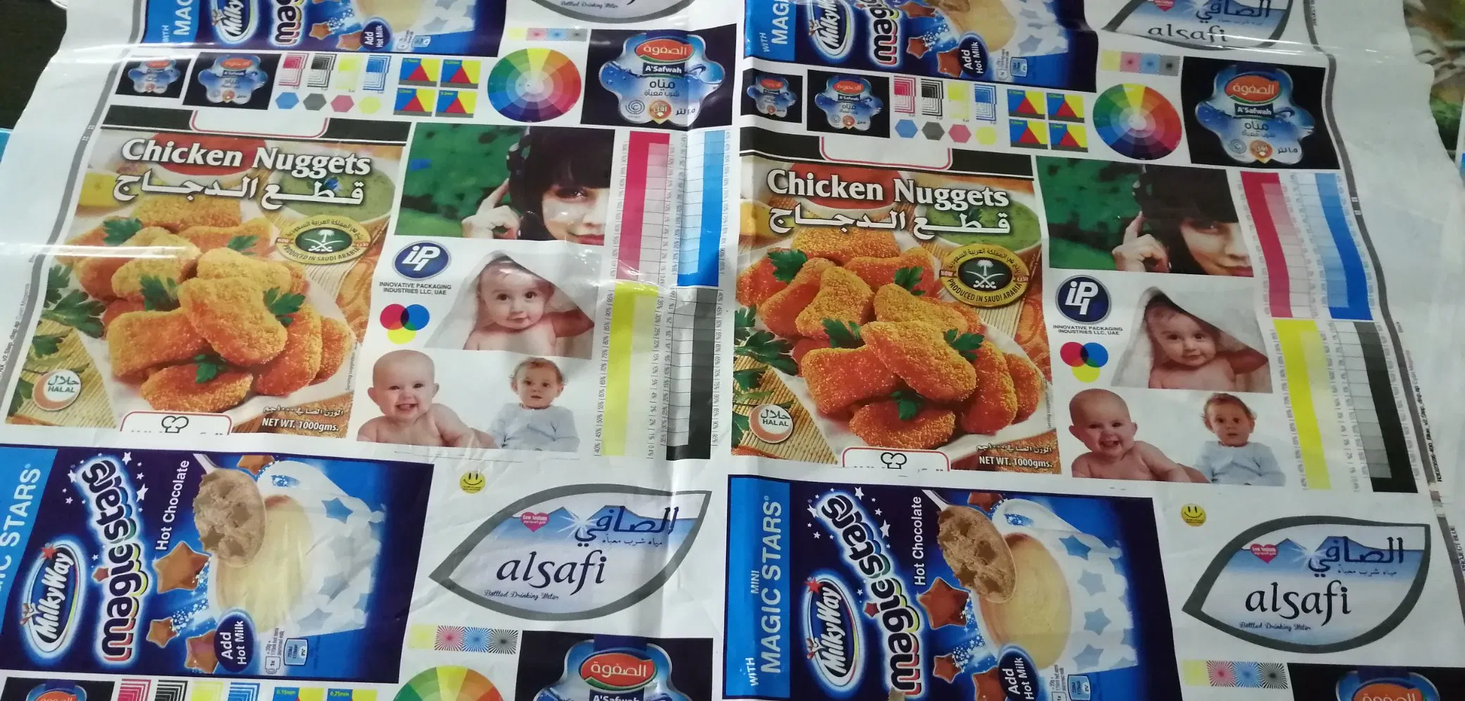 6 Color Ci Flexo Printing Machine for Paper Plastic Film Non Woven