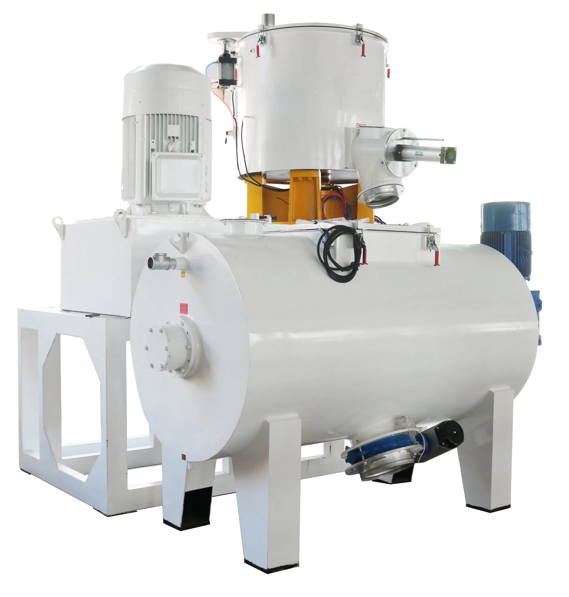Plastic PVC Resin Vertical Compounding Heating Cooling Mixing Machine