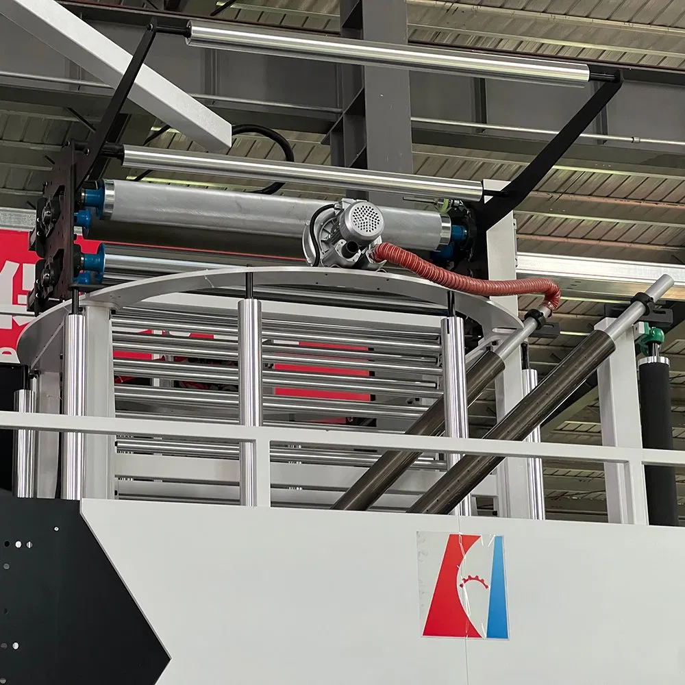 High Output Two-Layer PE Film Extruder Machine Plastic Bag Making Production Line