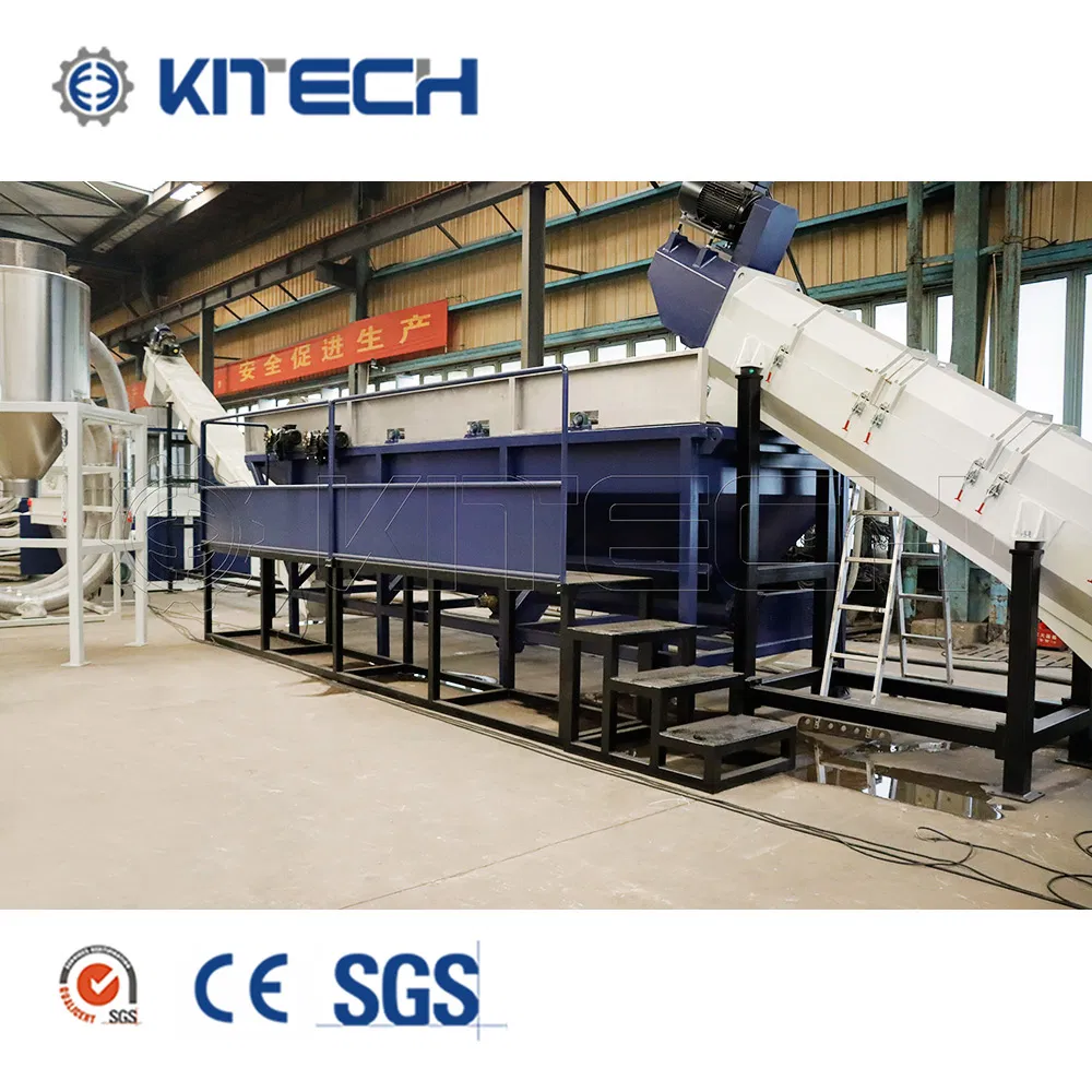 Plastic HDPE Milk Bottle PP Woven Bag Agricultrual Film Washing Recycling Machine