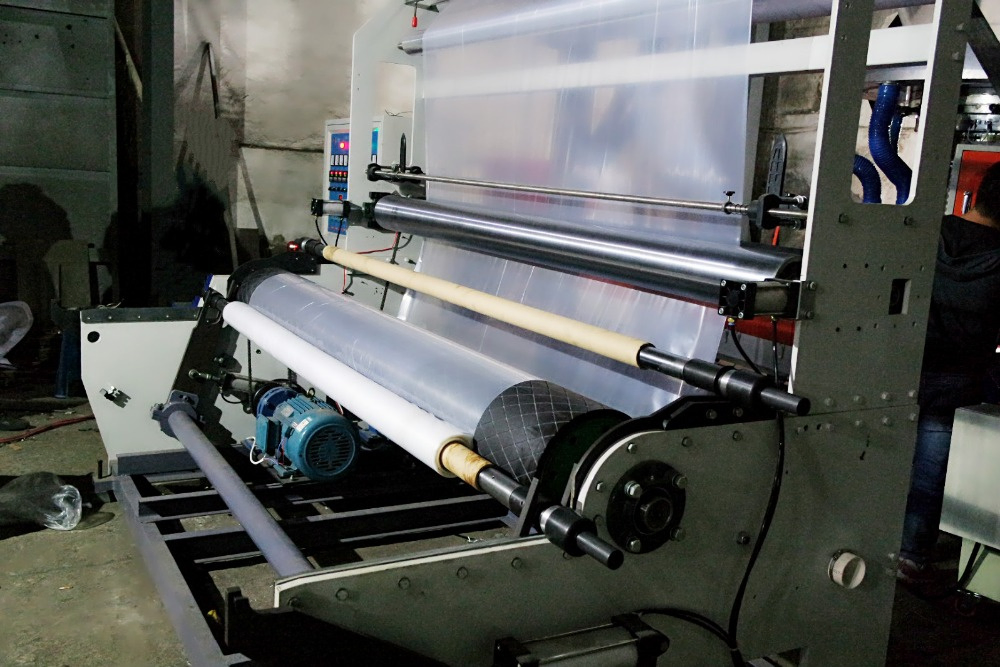 Rotary Die Head Double Winder High Speed Plastic Film Blowing Machine (SJ-85)