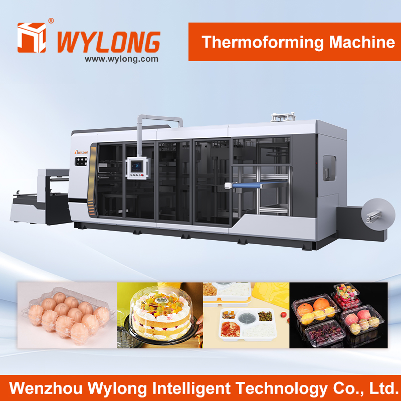 /Hot Sale/Multi-Station PP/PS/Pet/PLA/Biodegradable Plastic Food Box/Lunch Box/Sushi Box/ Fruit Box Plastic Thermoforming Machine