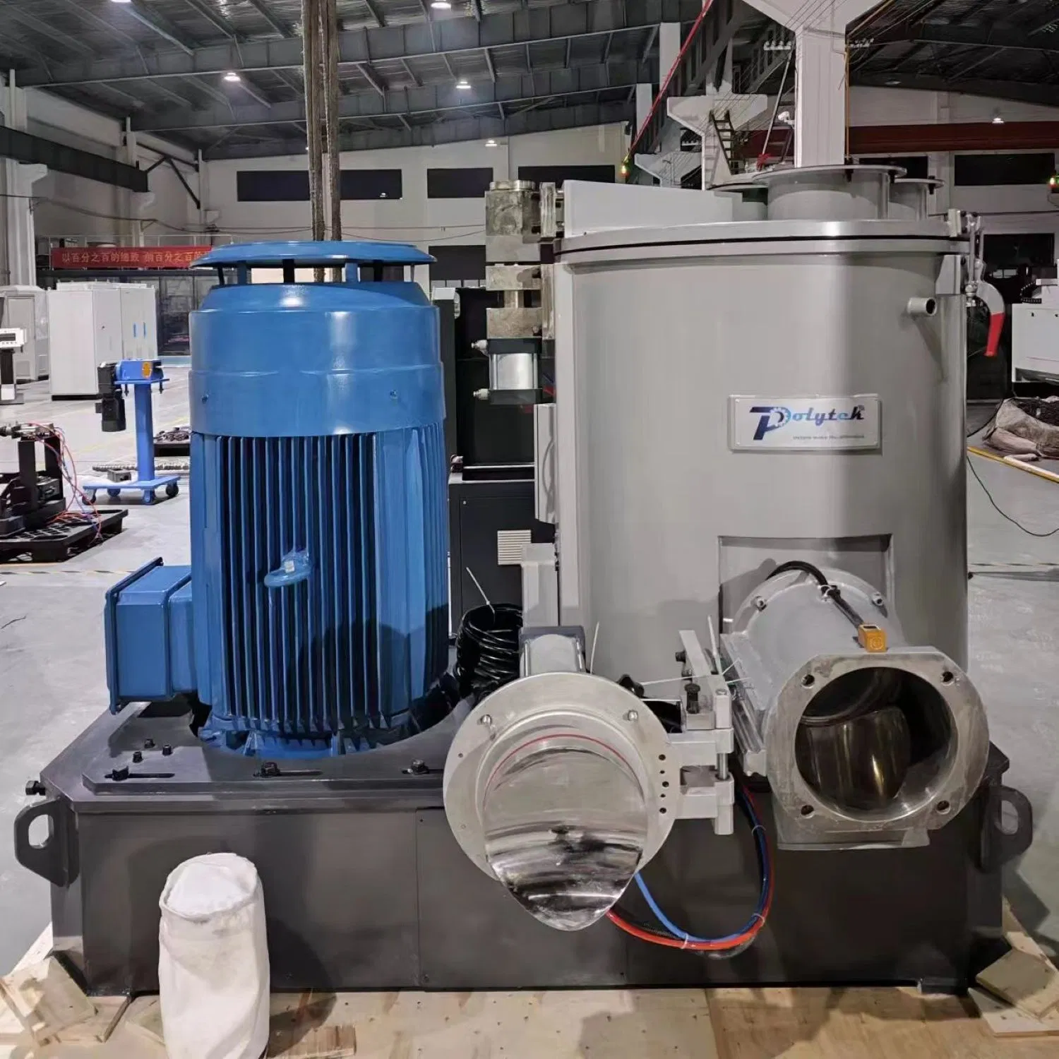 Hm Series Automatic Loading Manufacturing High Speed Super Plastic Turbo Mixer Machine