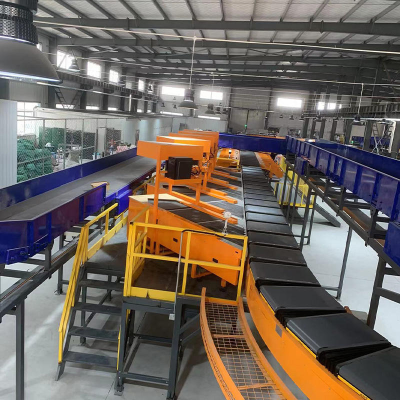 High Efficiency Date Sorting System Docking Plastic Bread Book Express Optical Sorting Conveyor Machine Fast Scan Tools