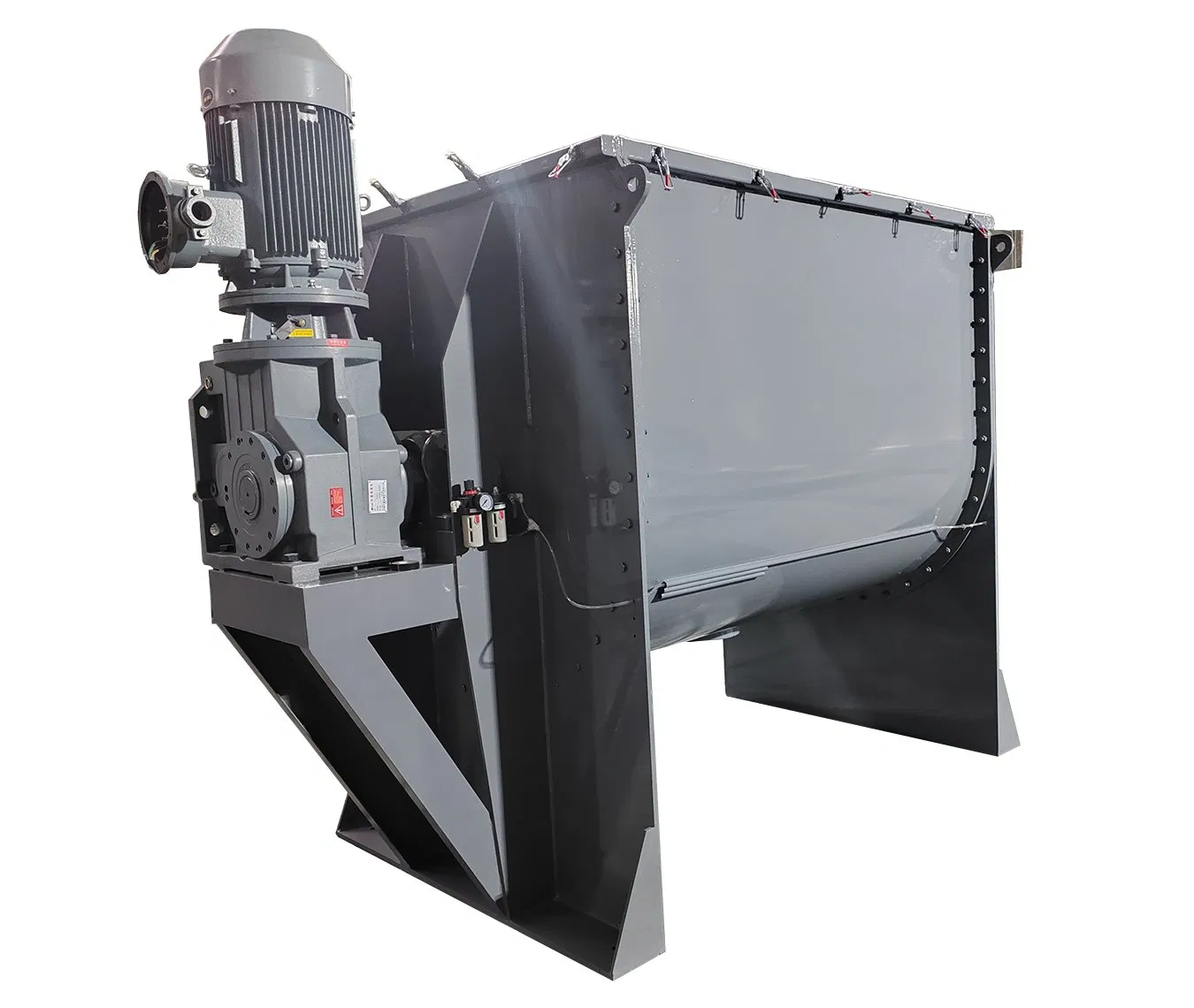 Polyc Powder Liquid Horizontal Ribbon Mixer Machine for Paint Coating Plastic Powder