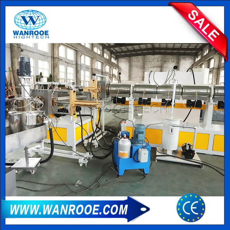 Plastic Pelletizing Granulating Machine