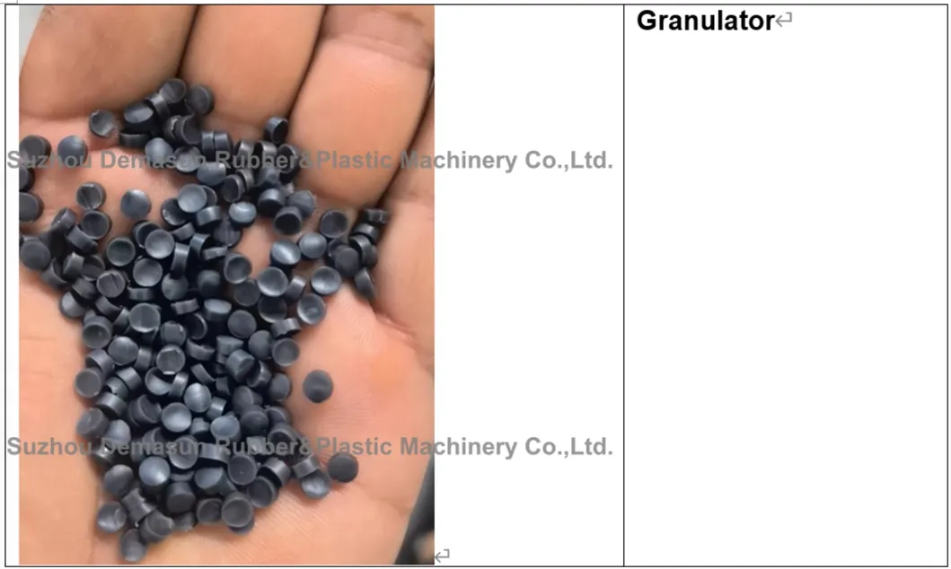 PVC Granule Close-up