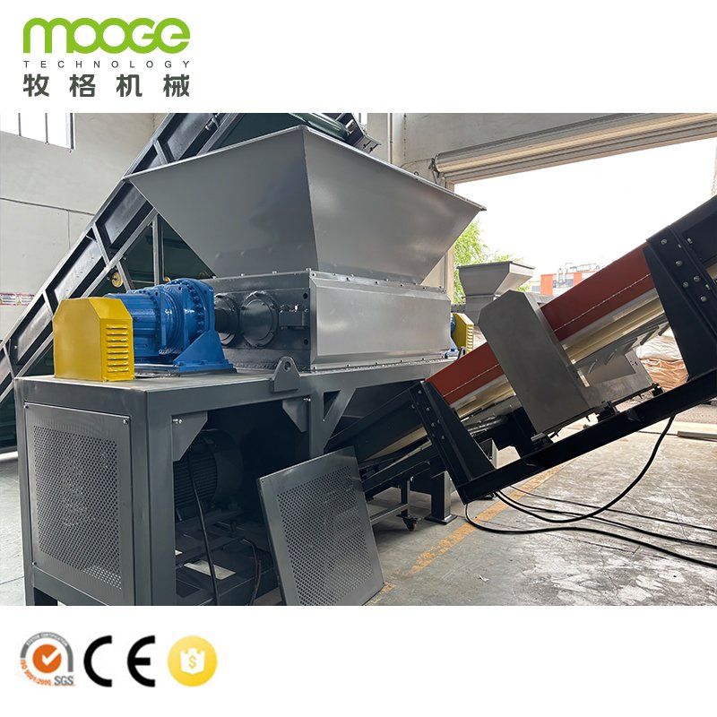Plastic Recycling PE PP Bottle Flakes Cleaning Machine Drying Machine