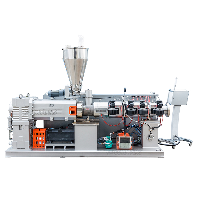 Plastic Extruder for PVC PE PPR Pipes, Window Door Profiles, Wire Cable Trunking Profiles, Window Door Profiles, Ceiling Panel, Compounding Pellets Granules