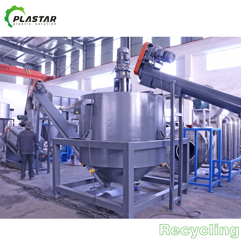 PP PE Bottles Plastic Recycling Machine Production Recycle Washing Line /Plastic Crushing Washing Drying Machines
