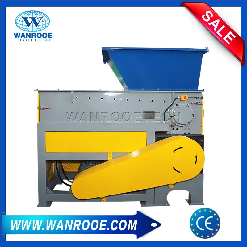 Plastic Hard Lumps and HDPE Pipe Single Shaft Shredder Crusher Machine