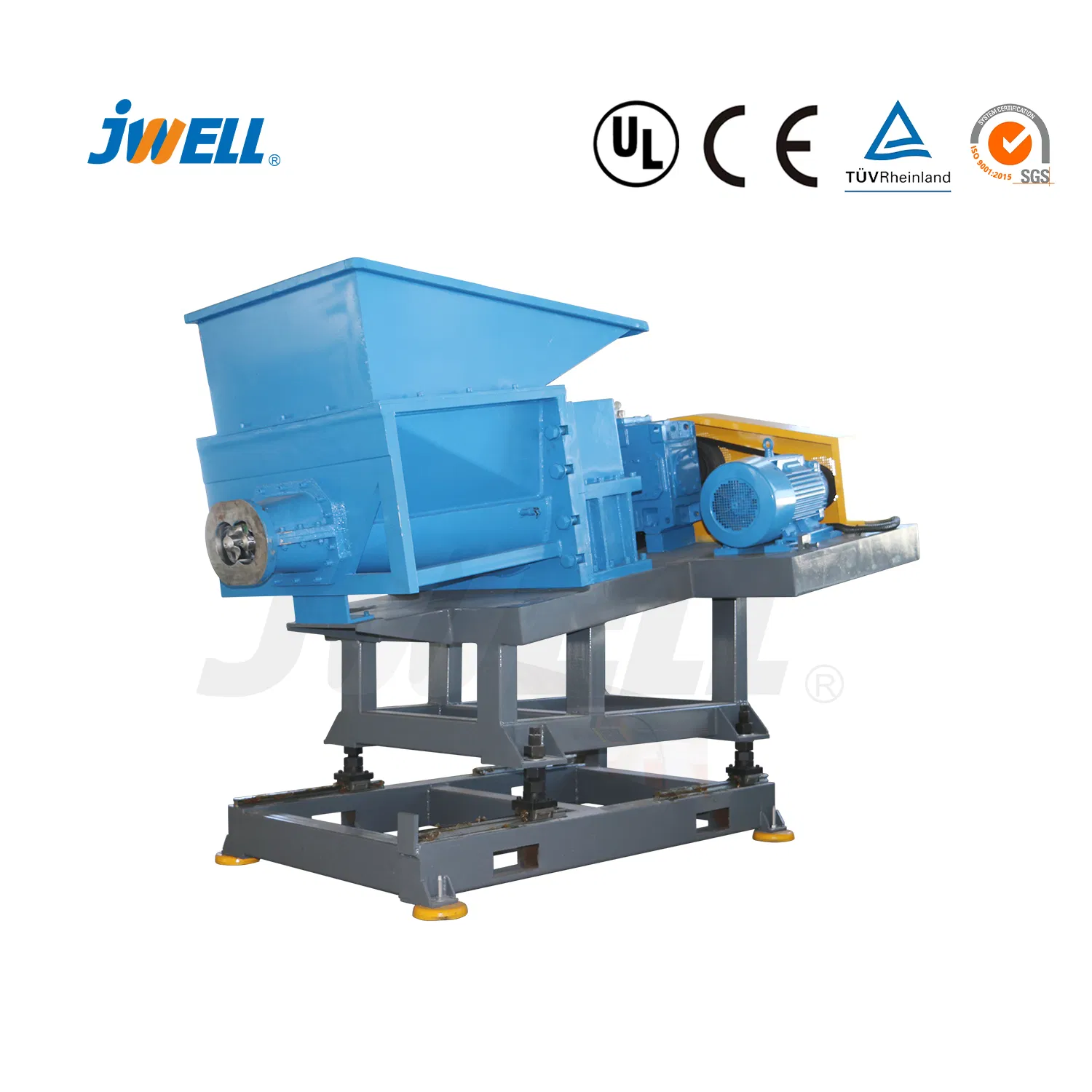 Jwell Plastic Recycling Machine Heat-Sensitive and Shear-Sensitive Materials with Sufficient Pre-Mixing Banbury Mixer
