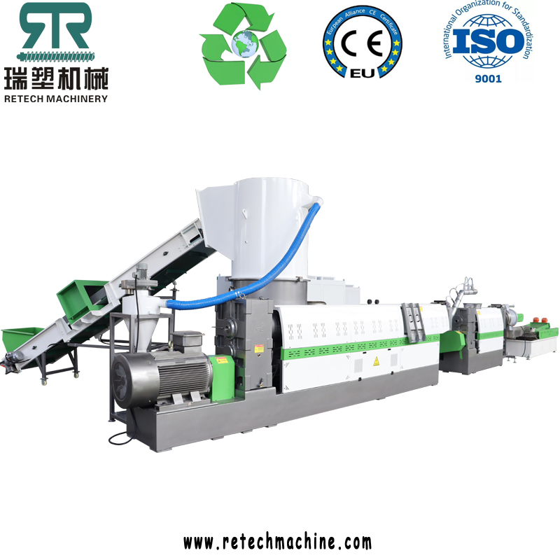 Plastic PE/PP/HDPE/LDPE/LLDPE/BOPP/PS/ABS/Pet/PVC/EPS/EPE/EPP/PC/Film/Bottle/Net/Non Woven/Bag/Fiber/Granulator/Recycling/Machine/Pelletizing Line