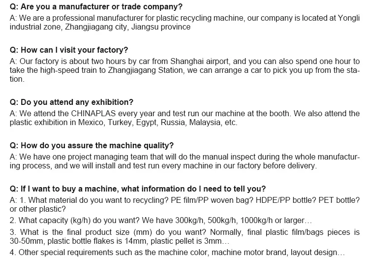 Logistics Information