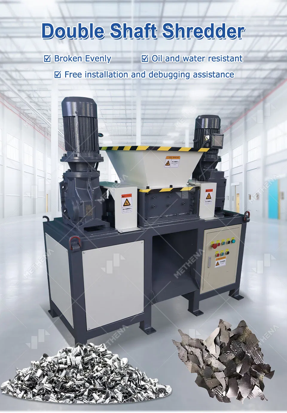 Dual Shaft Shredder Overview