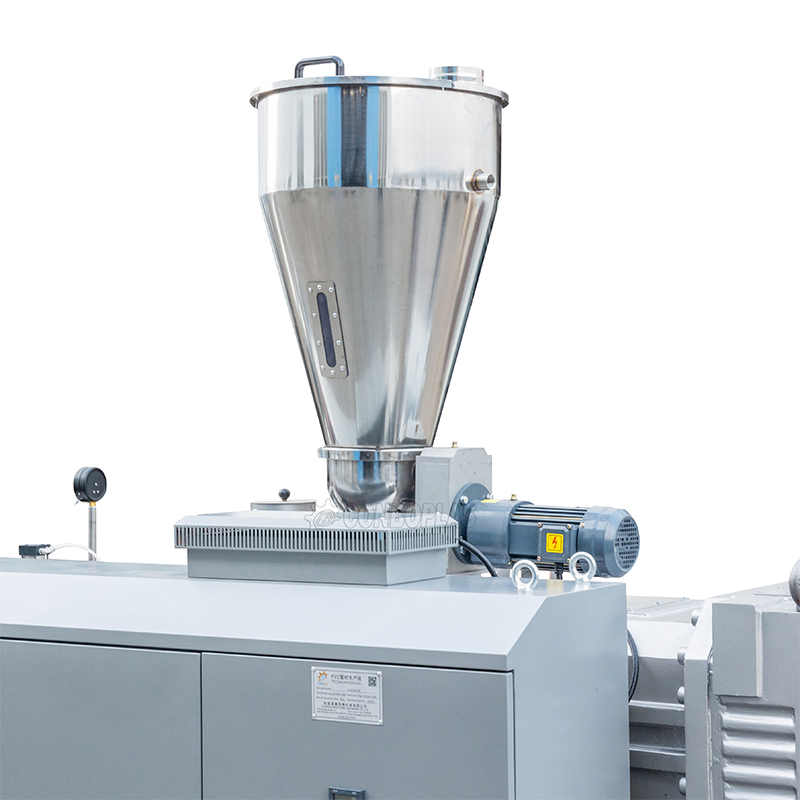 Plastic Extruder for PVC PE PPR Pipes, Window Door Profiles, Wire Cable Trunking Profiles, Window Door Profiles, Ceiling Panel, Compounding Pellets Granules