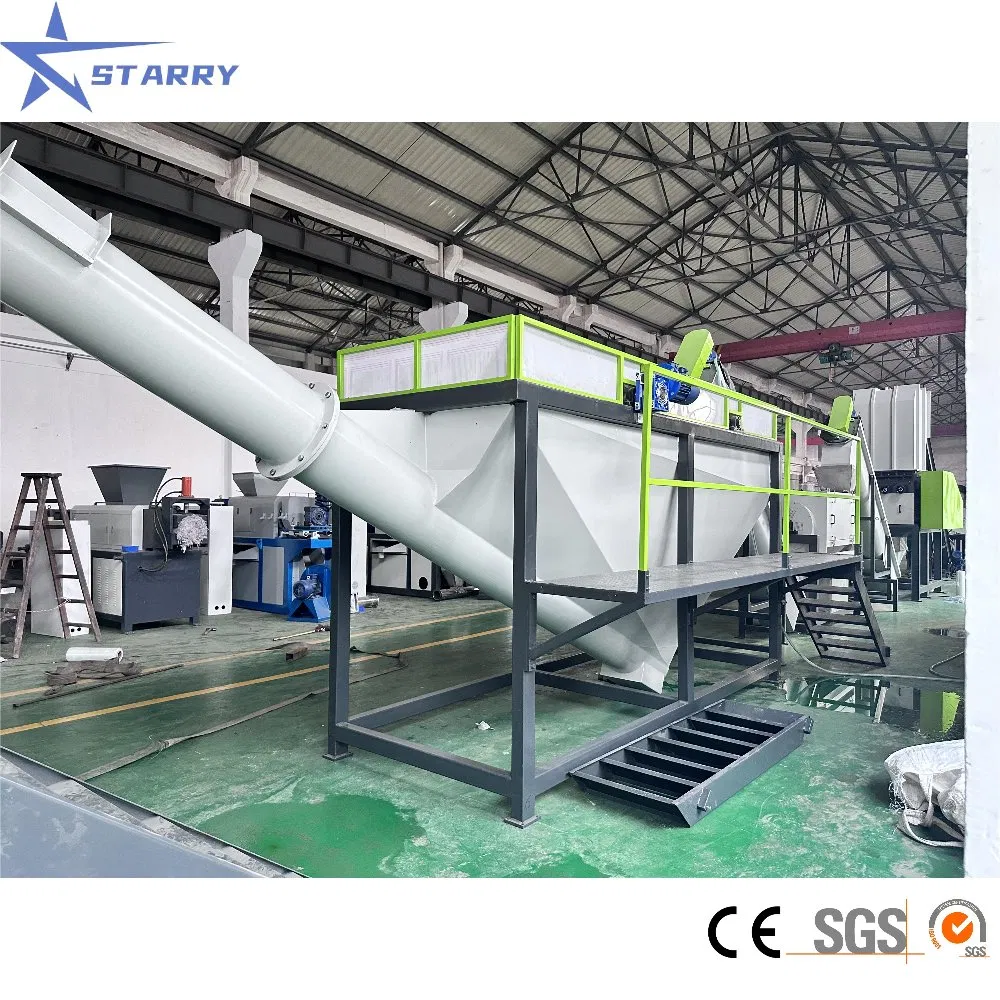 Factory Price Pet Plastic Bottle Recycle Machine for Pet Flakes Washing Drying